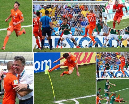 Belanda Melaju ke Perempat Final, Tundukkan Meksiko 2-1